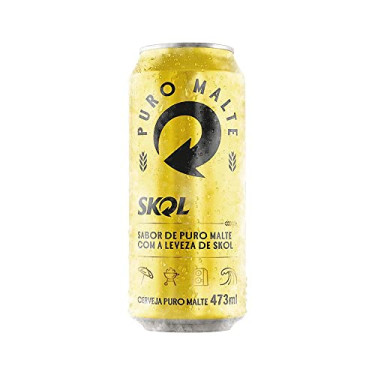 Cerveja Puro Malte Skol 473ml