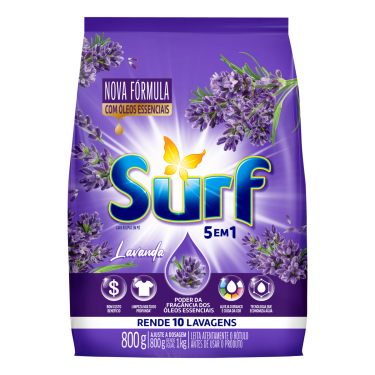 Sabão Po Surf Lavanda 800g