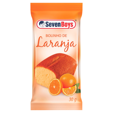 Bolinho Laranja Seven Boys 30G