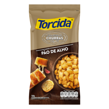 Salgadinho Elma Chips Torcida 100g Pão de Alho