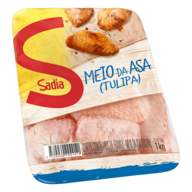Meio da Asa Tulipas Sadia 1KG