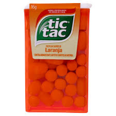 Bala Tic Tac Laranja 14G