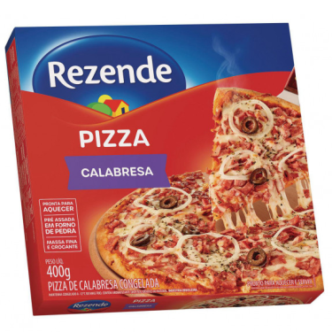 Pizza Rezende 400g Calabresa 