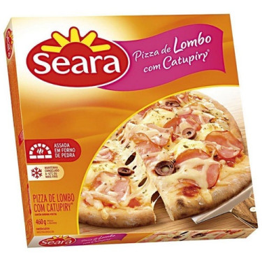 Pizza Seara 460g Lombo Com Catupiry