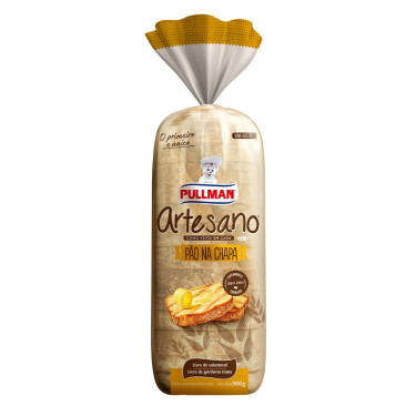 Pao Artesano Na Chapa Pullman 500g