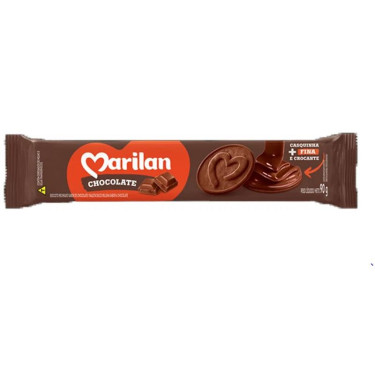 Biscoito Marilan Recheado 90G Chocolate