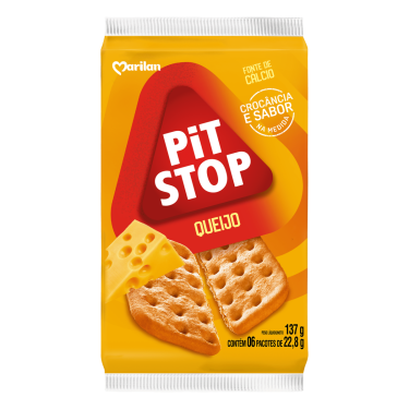 Biscoito Pit Stop Queijo Marilan 137g