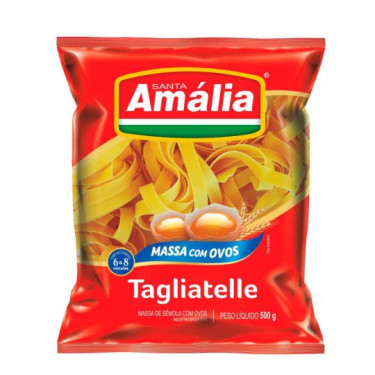 Macarrão Santa Amália 500g com Ovos Tagliatelle