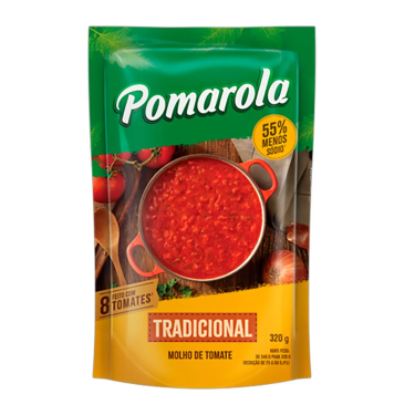 Molho Tomate Pomarola 300g Tradicional