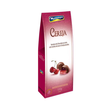 Bombom Cereja C/Licor Montevergine 100g