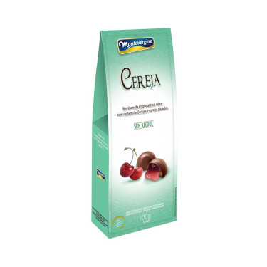 Bombom Cereja S/Alcool Montevergine 100g