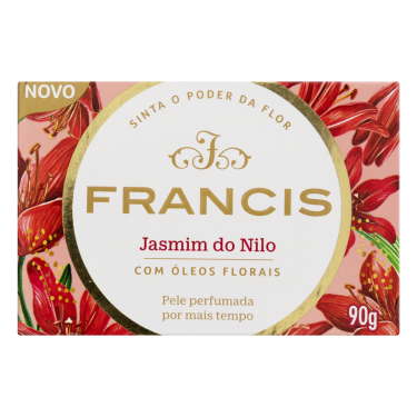 Sabonete Francis 90G Clássico Vermelho