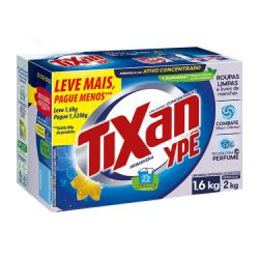 Sabão Po Primavera Tixan Ype LV1,6KG PG 1,52KG