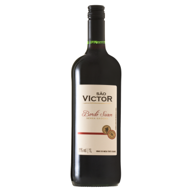 Vinho Tinto Suave Bordo São Victor 1L