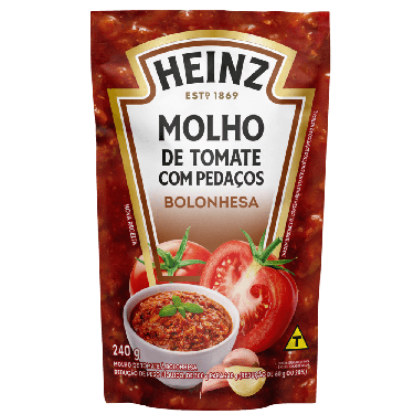 Molho Tomate Heinz 240g Bolonhesa