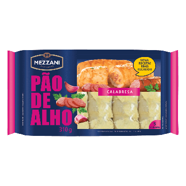 Pão de Alho Mezzani Calabresa 310G