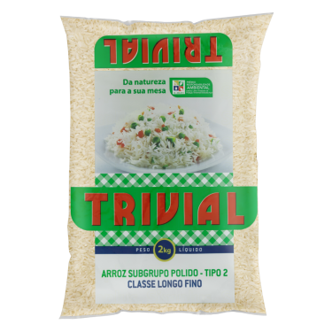 Arroz Branco Trivial 2kg