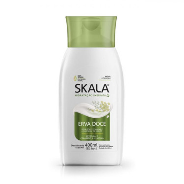 Loção Hidratante Skala 400ML Erva Doce