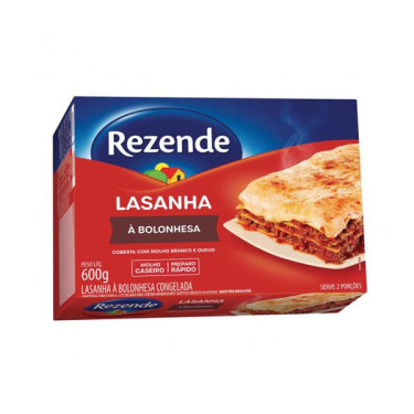 Macarrão  Lasanha Rezende 600G Bolonhesa 
