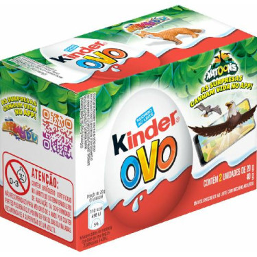 Chocolate Kinder Ovo Natoons 2x20g