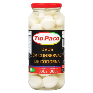 Ovos Codorna Trad.Tio Paco 300g