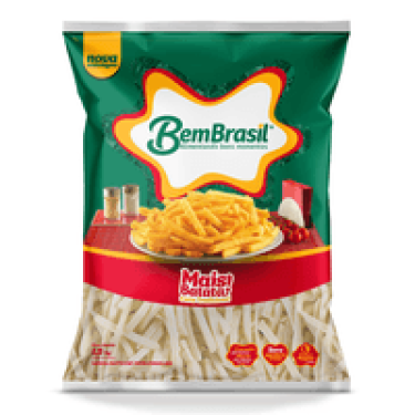 Batata Palito Congelada Mais Batata Bem Brasil 1,5KG