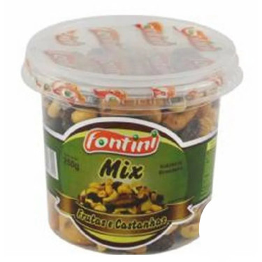 Mix de Frutas Castanha Fontini 250G