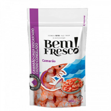 Camarao Cinza Evisc.Bem Fresco 400g