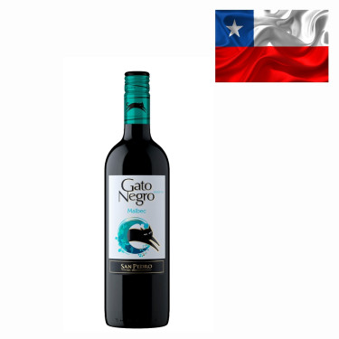 Vinho Gato Negro Malbec 750ml