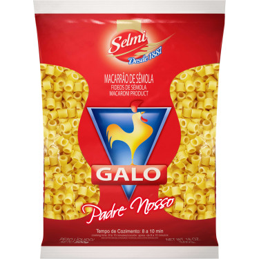 Macarrão Sêmola Galo 500g Padre Nosso