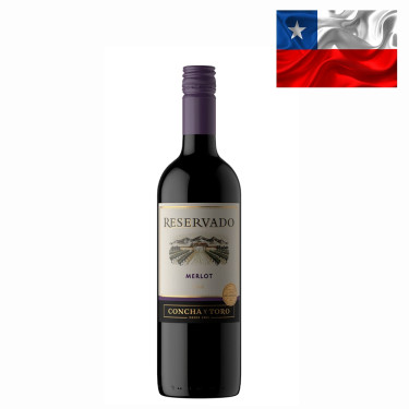 Vinho Reservado Cabernet Sauvignon Merlot Concha Y Toro 750ml