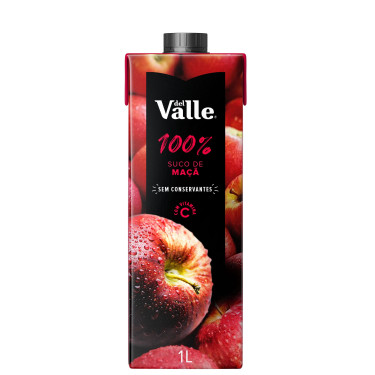 Suco 100% Maca Del Valle 1L