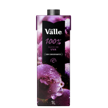 Suco dell valle 1L 100% Uva