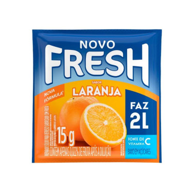 Refresco Fresh 15g Laranja 