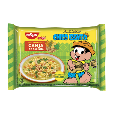 Macarrão Nissin Lamen Chico Bento 75G Canja de Galinha