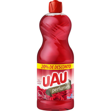 Limpador Perfumado Uau 2L Vermelho Sedução