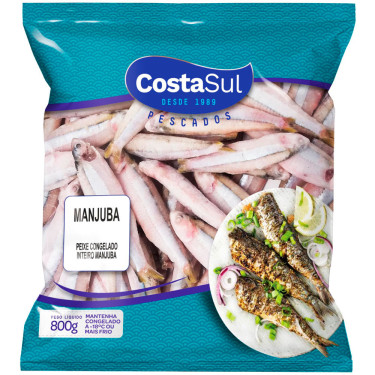 Peixe Manjuba Inteiro Costa Sul 500g