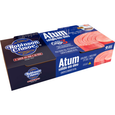Atum Solido Oleo Robson Crusoe 80g