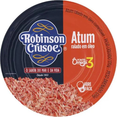 Atum Robinson Crusoe 170g Ralado Oleo
