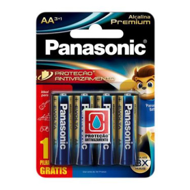 Pilha Alc.Aaa Pal.Premium Panasonic Lv4pg3
