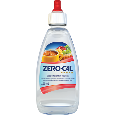 Adoçante Zero Cal 100ml Sacarina