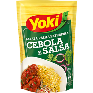 Batata Palha Yoki 100g Extra Fina Cebola e Salsa