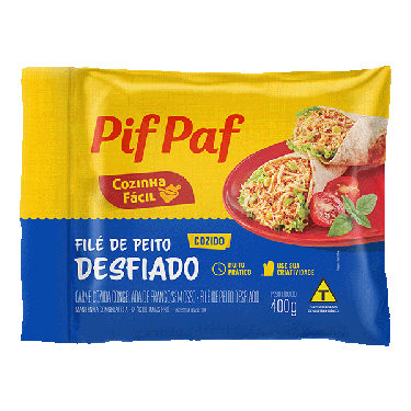 Filé de Frango  Desfiado Pif Paf 400G