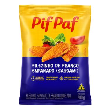 Filezinho Frango Empanado Pif Paf 700g