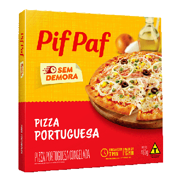 Pizza Pif Paf 460g Portuguesa