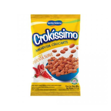 Amendoim Crokissimo Santa Helena 400G Pimenta