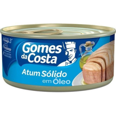 Atum Gomes Costa 120G Sólido em Óleo