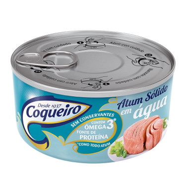 Atum Coqueiro Solido 130g Natural