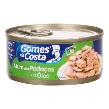 Atum Gomes Costa 120g Pedaço em Oleo