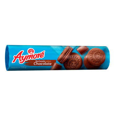 Biscoito Aymore Recheado 120G Chocolate